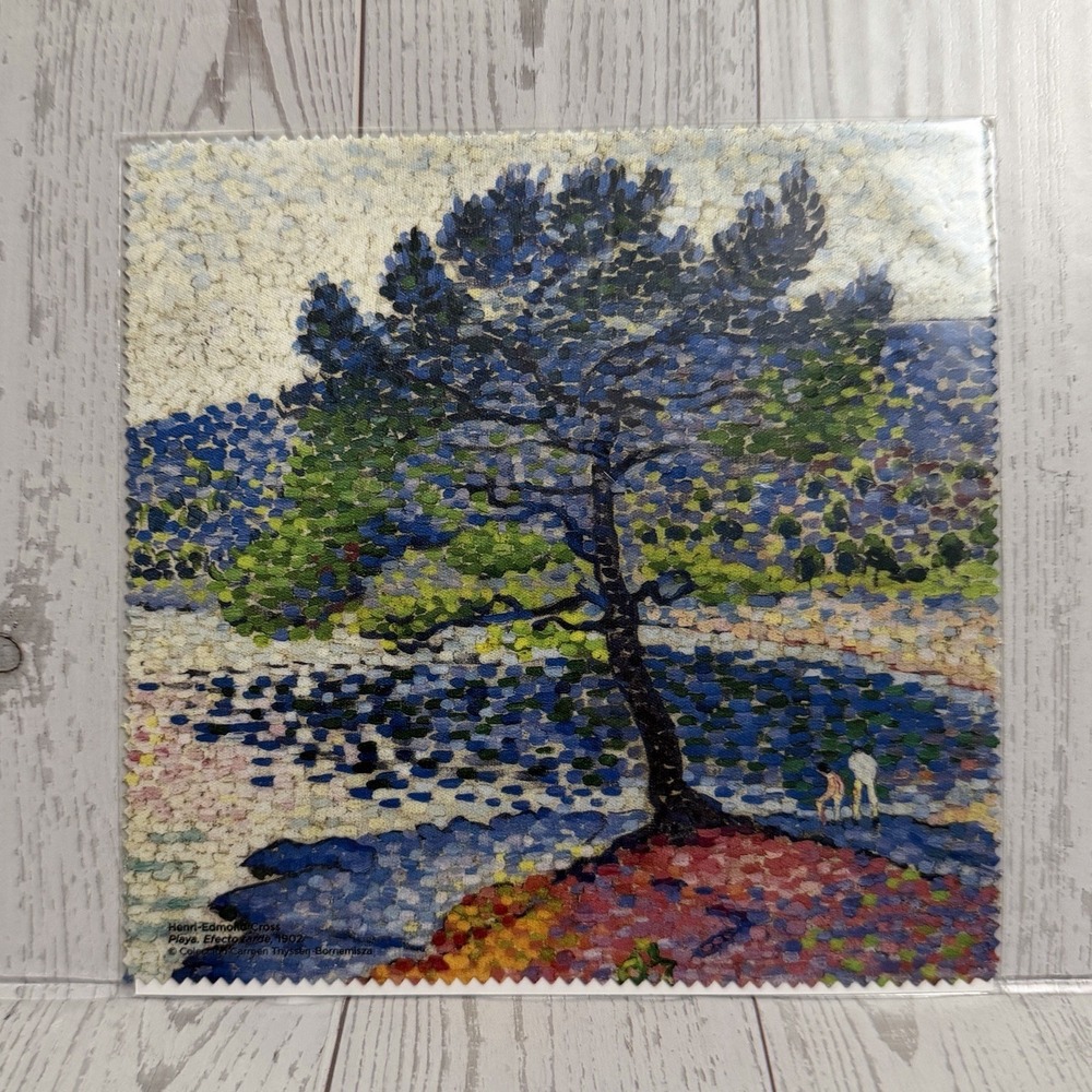 Museo Thyssen-Bornemisza Microfiber Cloth Henri Cross‎ Playa Efecto Tarde Beach